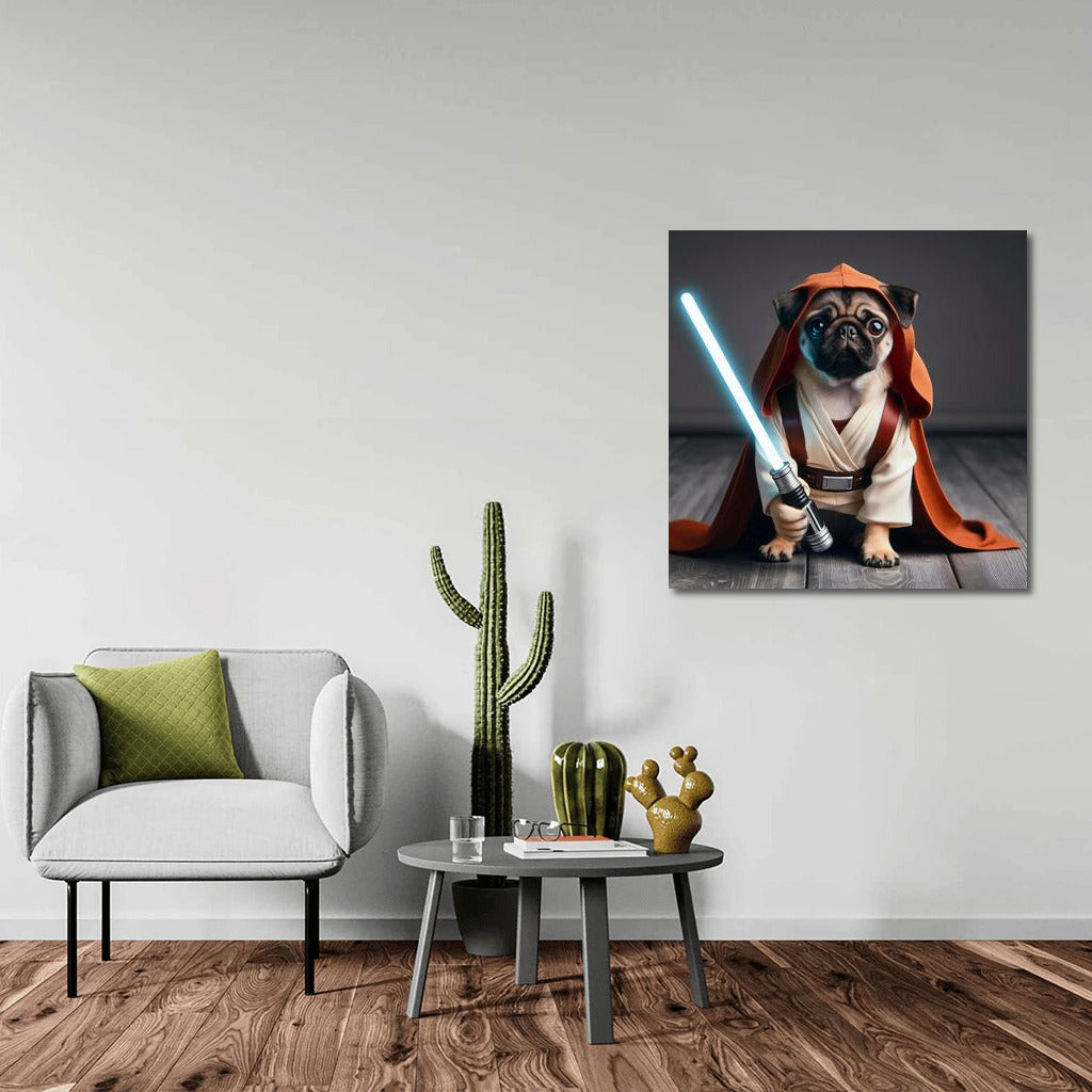 Pug Jedi: Star Wars in Your Interior