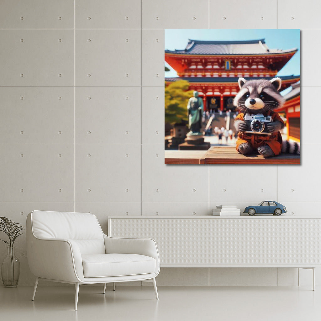 Raccoon Photographer in Japan: Oriental Adventures with a Camera