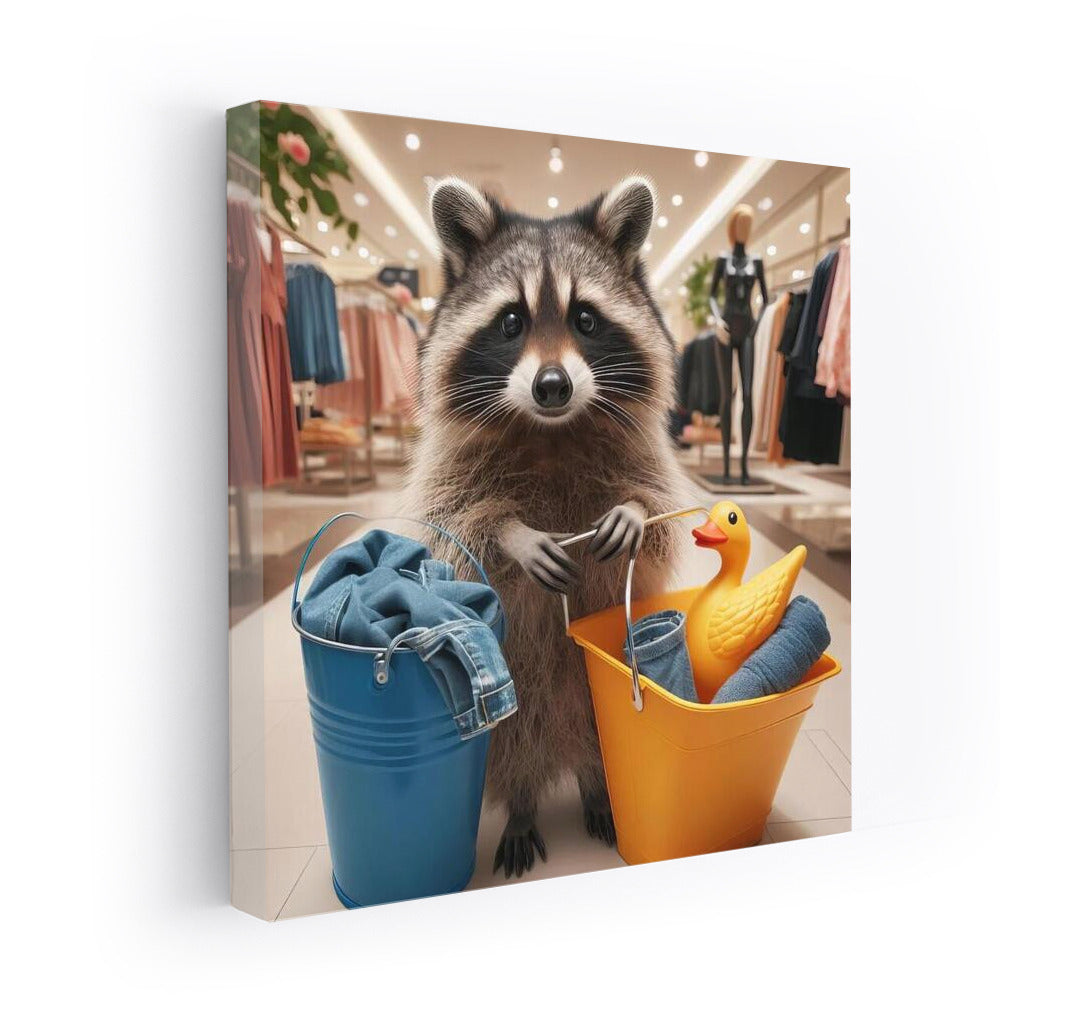Raccoon Shopaholic: Shopping Fun at the Mall