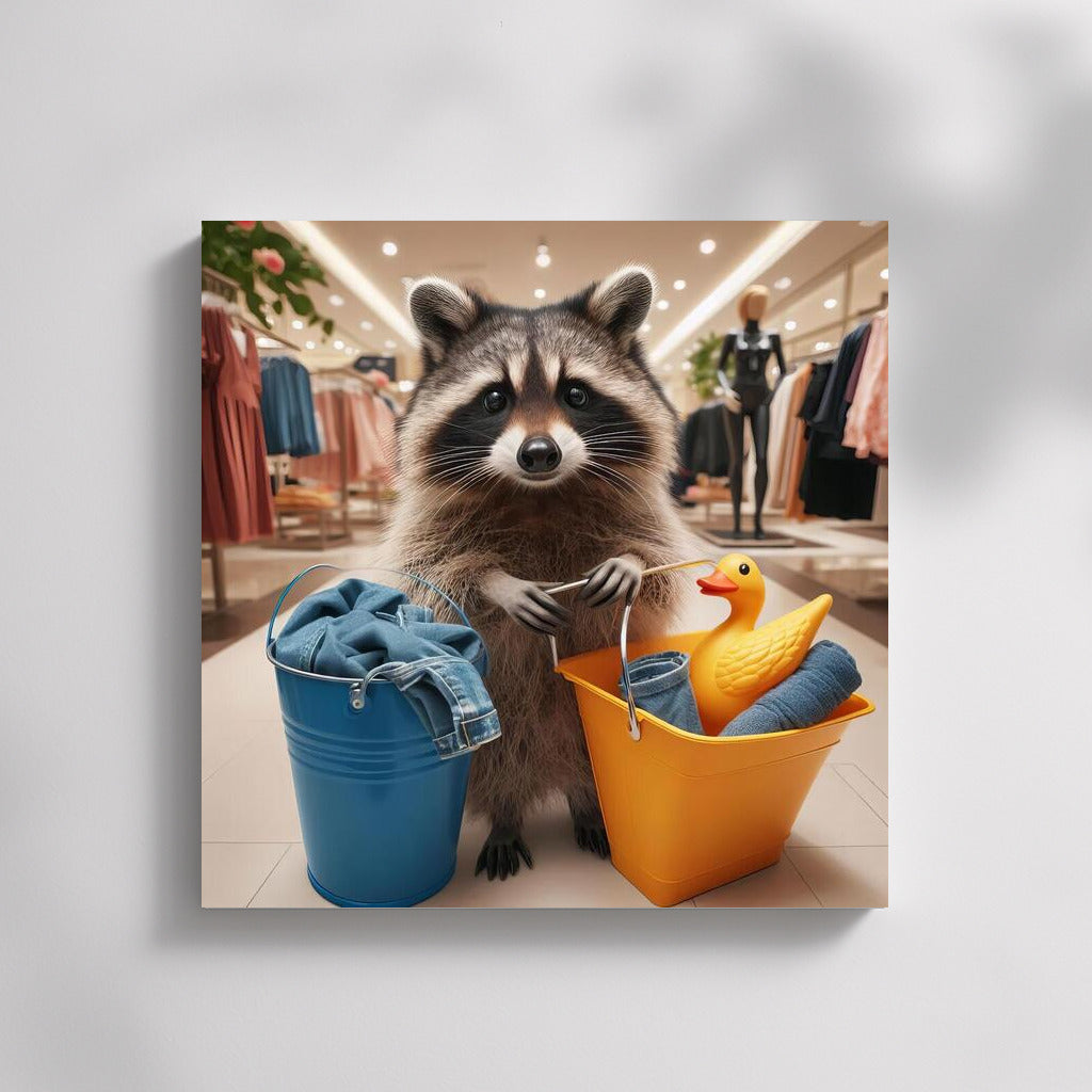 Raccoon Shopaholic: Shopping Fun at the Mall