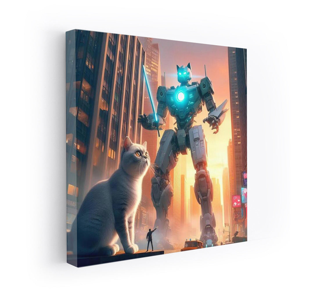 Ragdoll Cat and the Giant Robot: Alien City Defenders