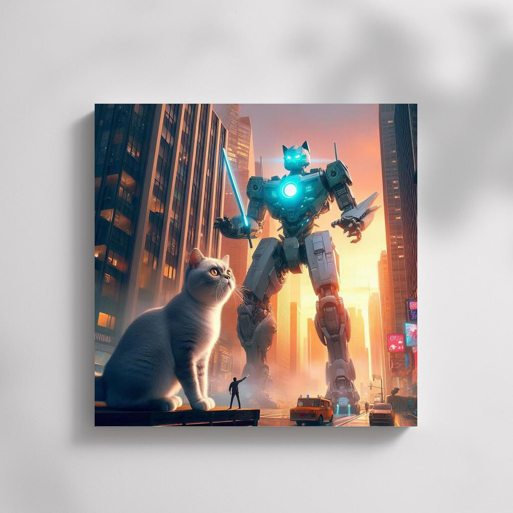 Ragdoll Cat and the Giant Robot: Alien City Defenders