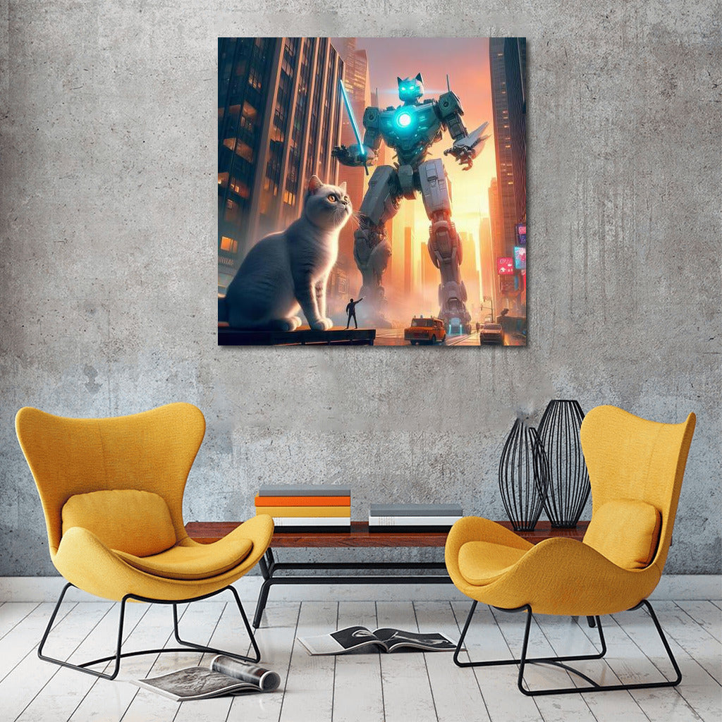 Ragdoll Cat and the Giant Robot: Alien City Defenders