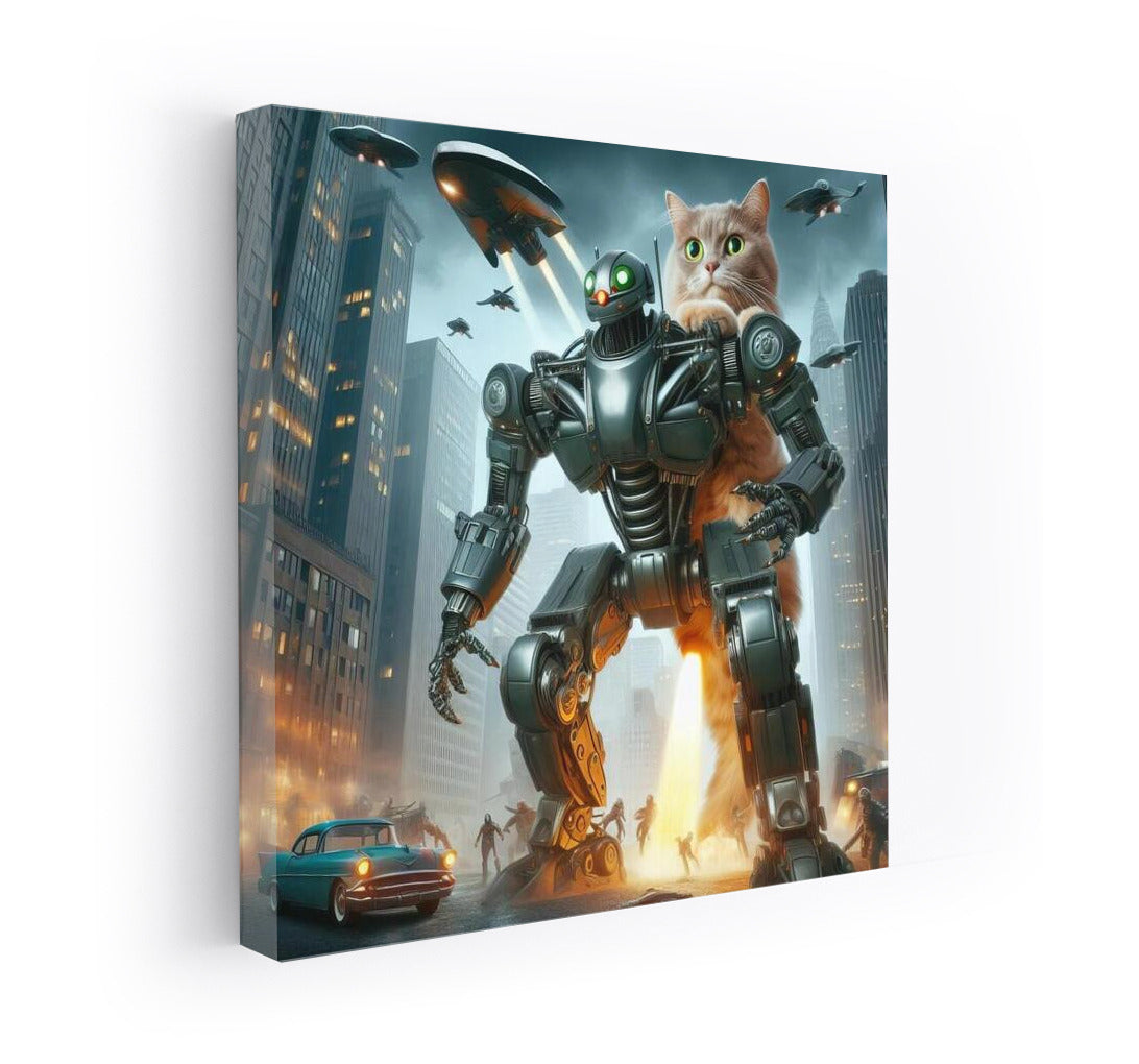 Ragdoll Cat and the Giant Robot: Alien City Defenders