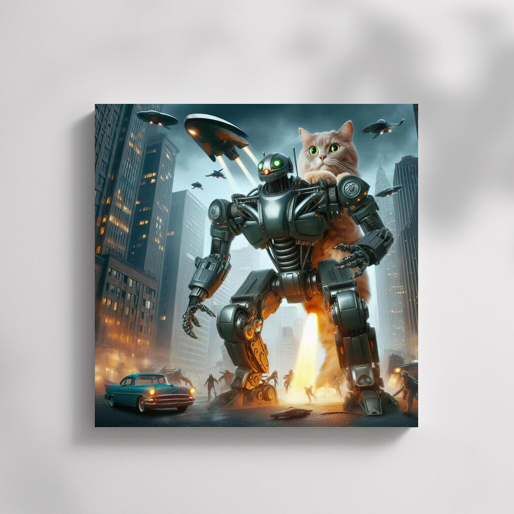 Ragdoll Cat and the Giant Robot: Alien City Defenders