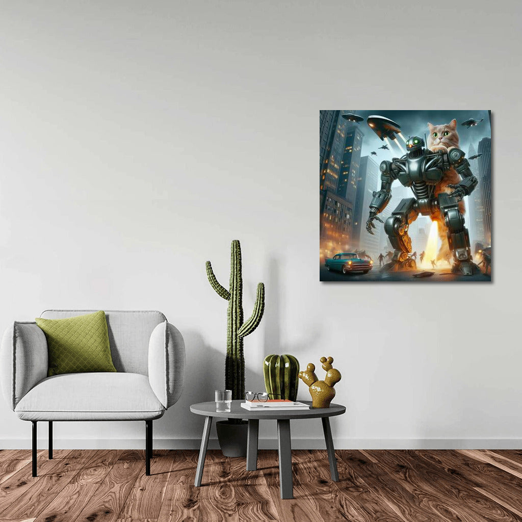 Ragdoll Cat and the Giant Robot: Alien City Defenders