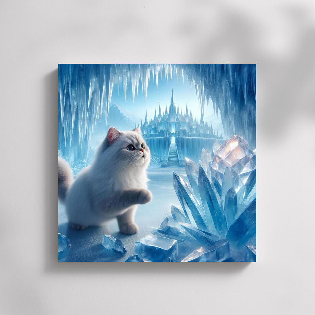 Ragdoll in the Ice Palace: Magical Transformation of Ice into Jewels