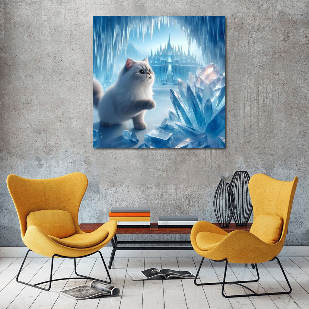 Ragdoll in the Ice Palace: Magical Transformation of Ice into Jewels
