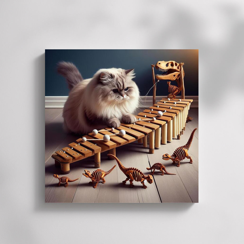 Ragdoll on Dinosaur Xylophone: Music of the Ages