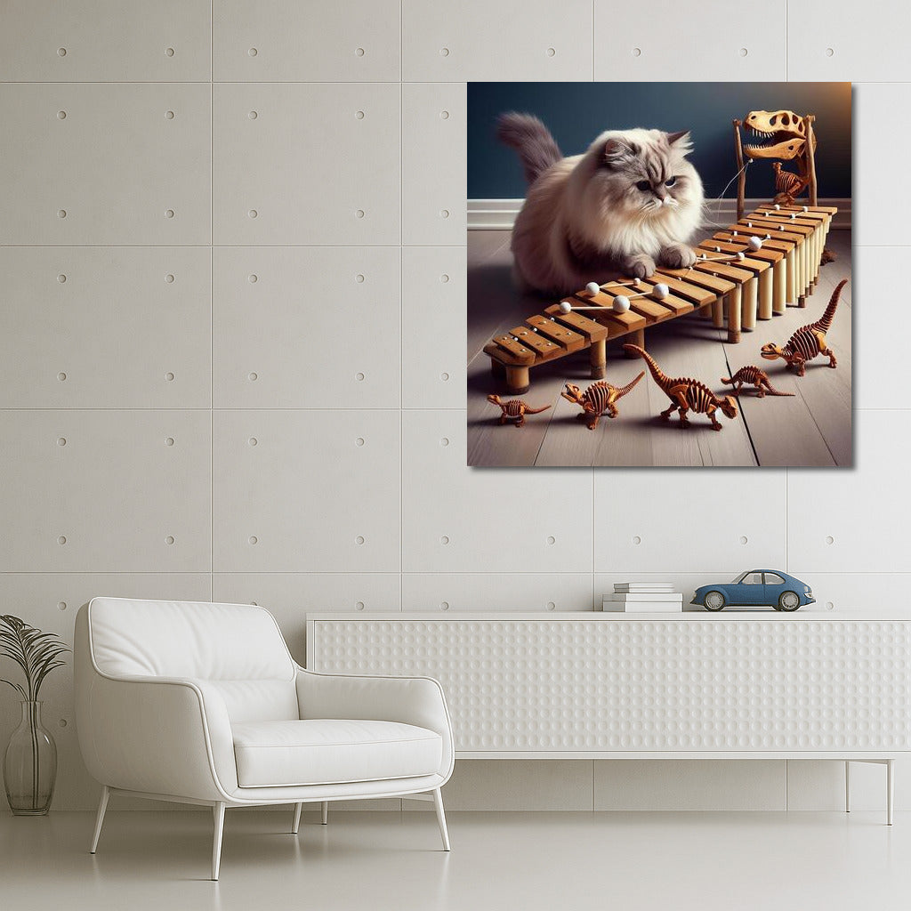 Ragdoll on Dinosaur Xylophone: Music of the Ages