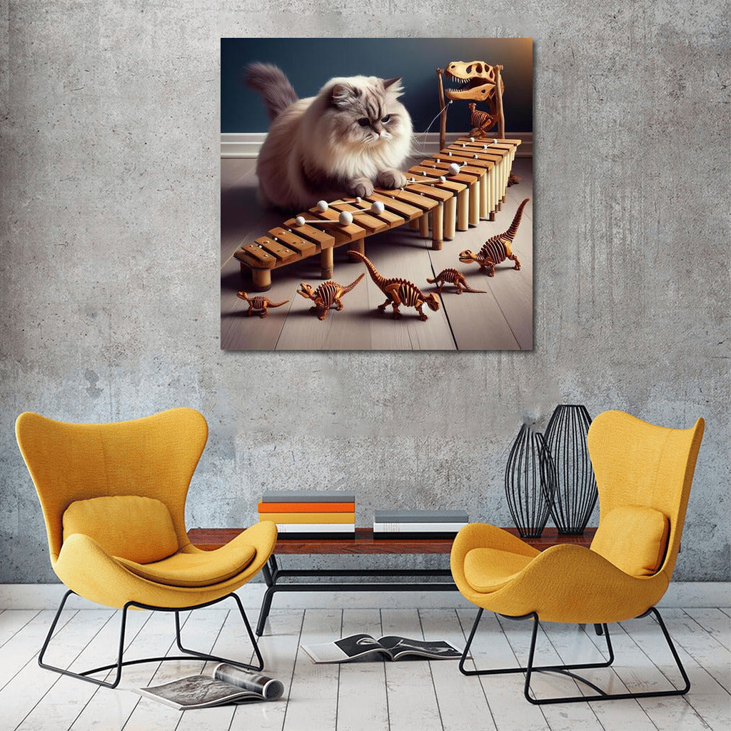 Ragdoll on Dinosaur Xylophone: Music of the Ages