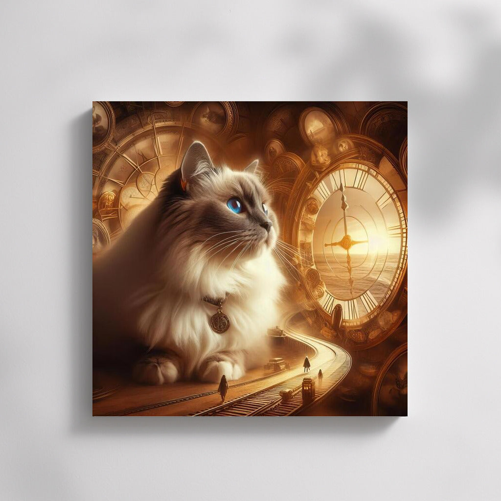 Timed Adventures of Ragdoll Cat: Encounters Across the Ages