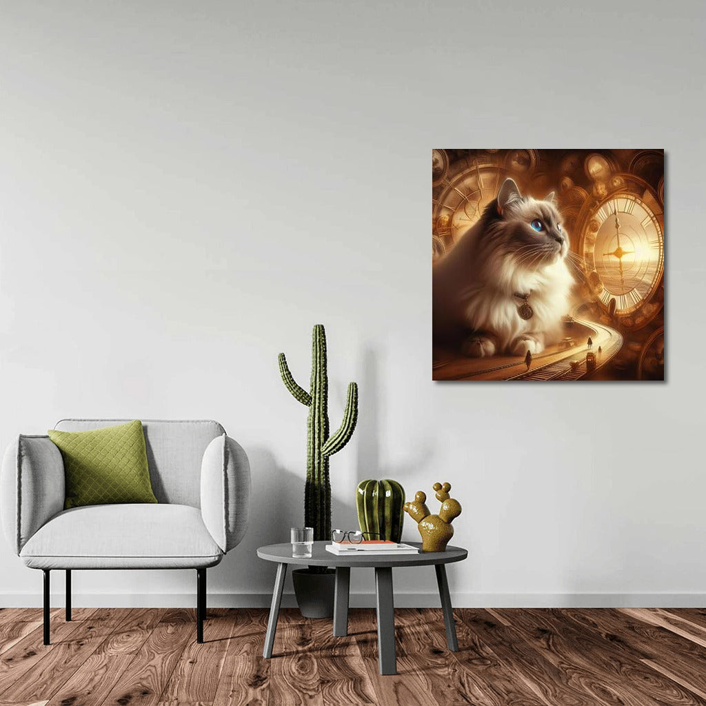 Timed Adventures of Ragdoll Cat: Encounters Across the Ages
