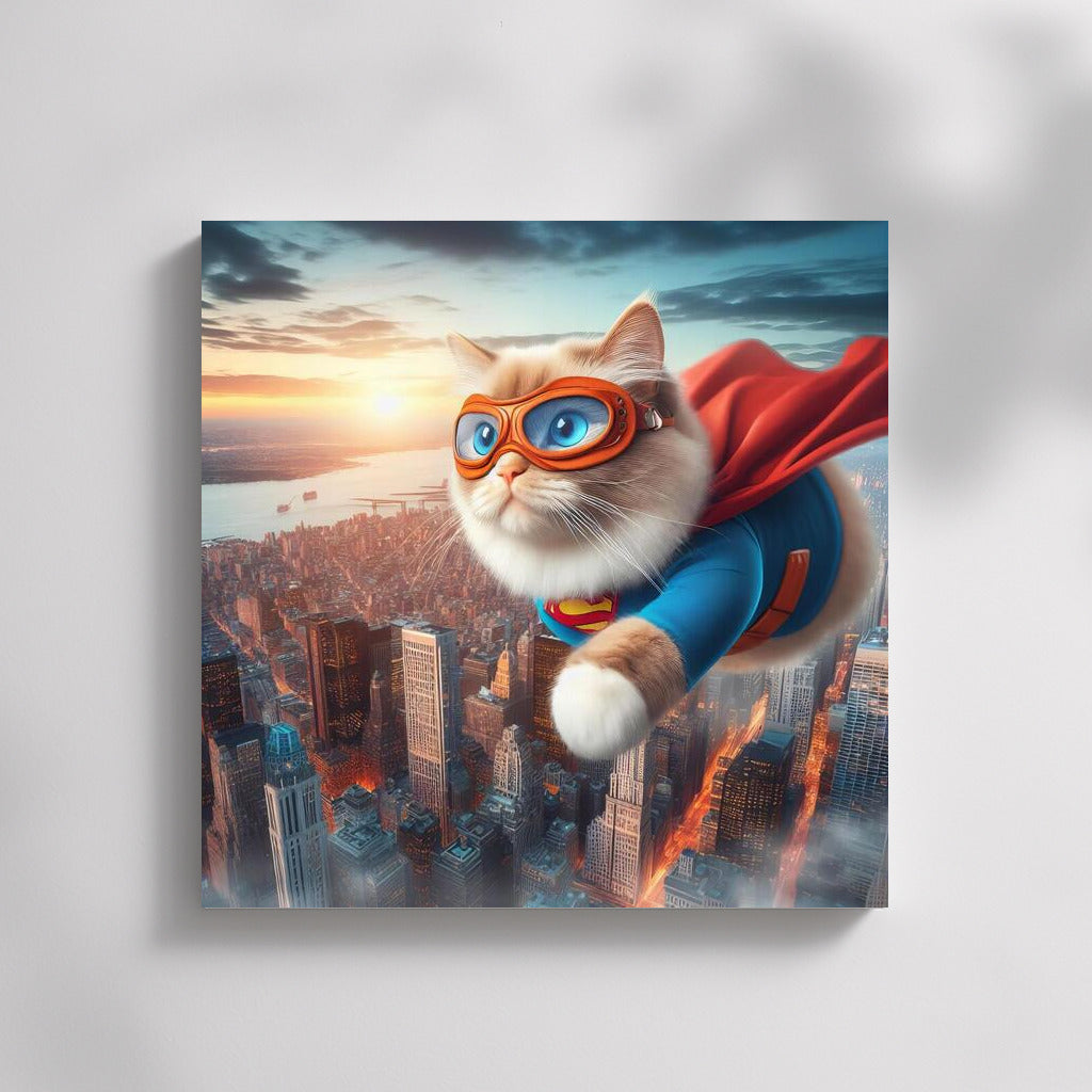 Ragdoll Superhero: Cat in a Suit Saves the City
