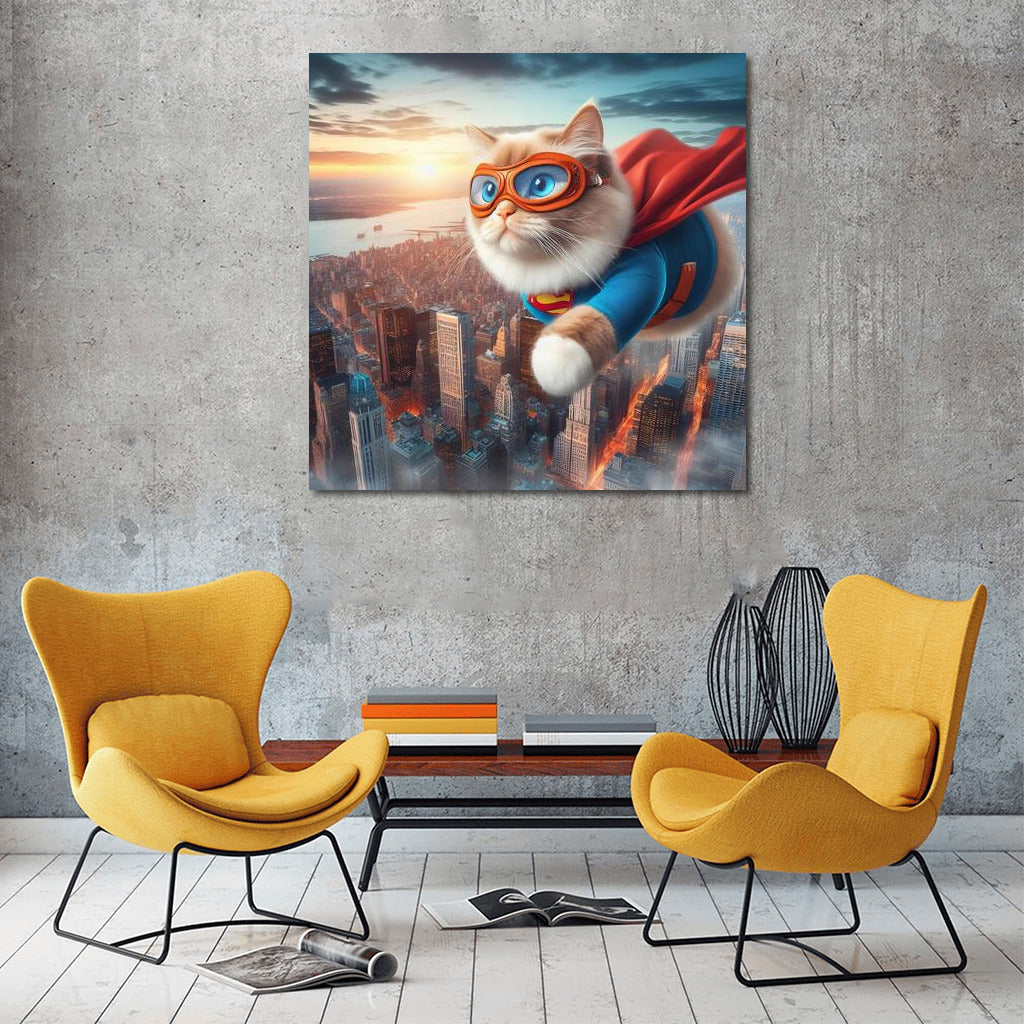 Ragdoll Superhero: Cat in a Suit Saves the City