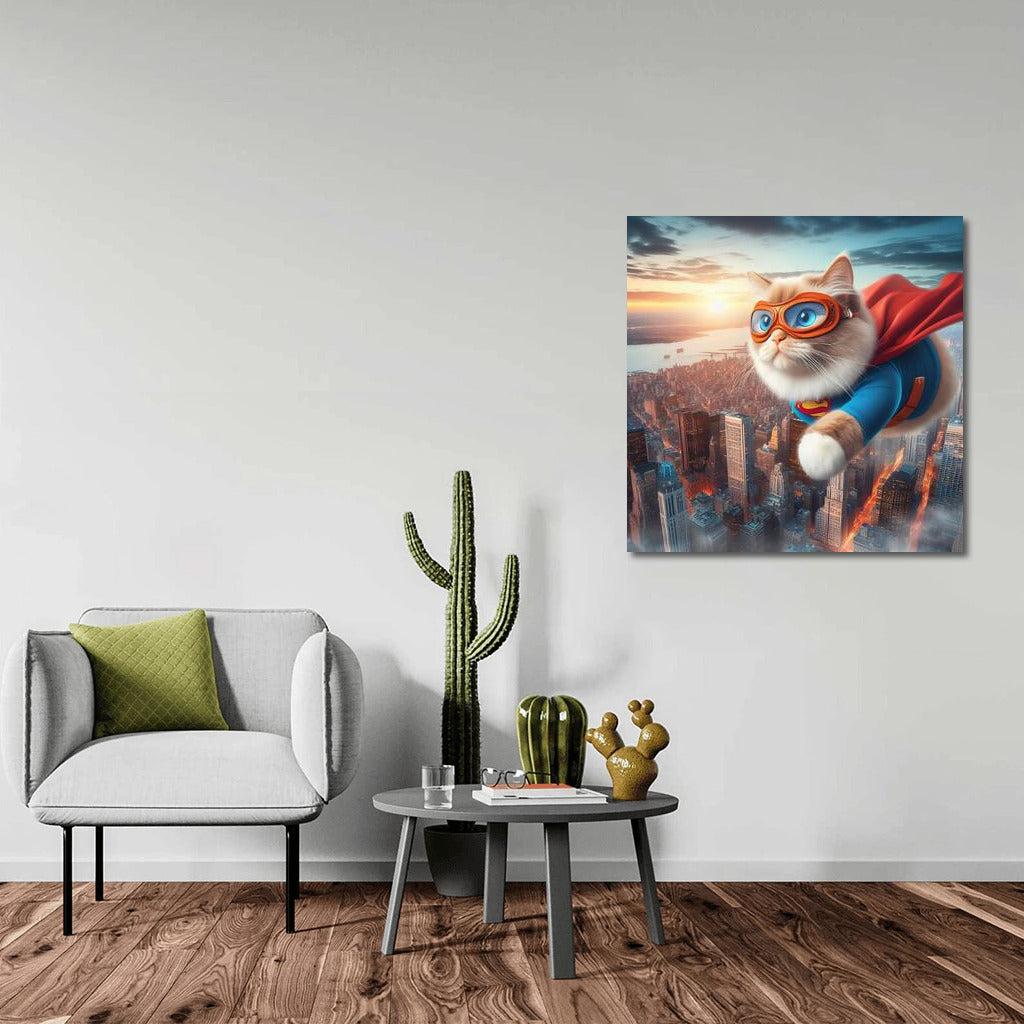 Ragdoll Superhero: Cat in a Suit Saves the City