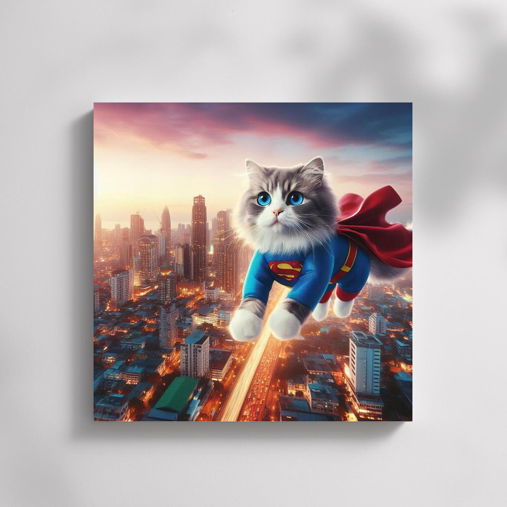Ragdoll Superhero: Cat in a Suit Saves the City