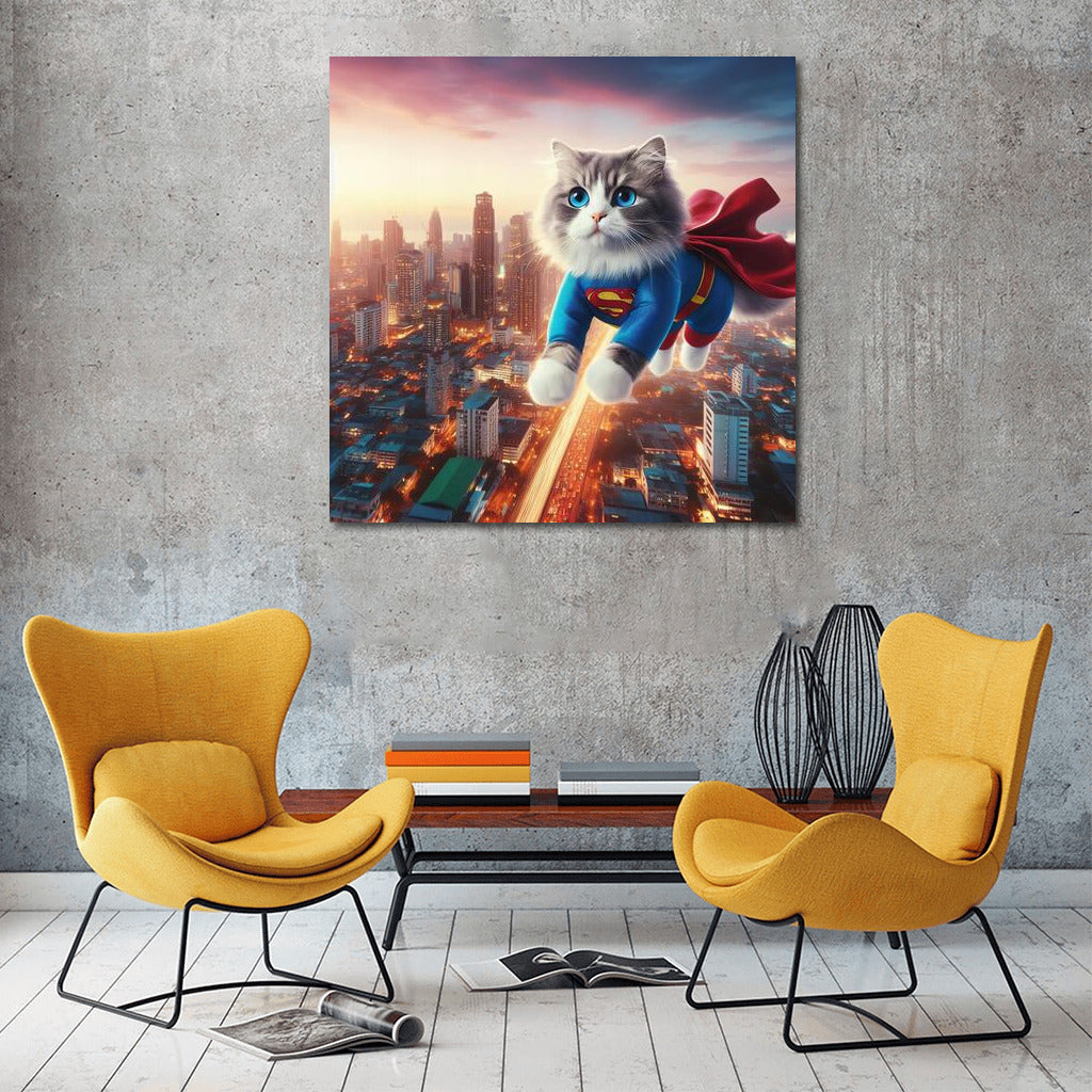 Ragdoll Superhero: Cat in a Suit Saves the City