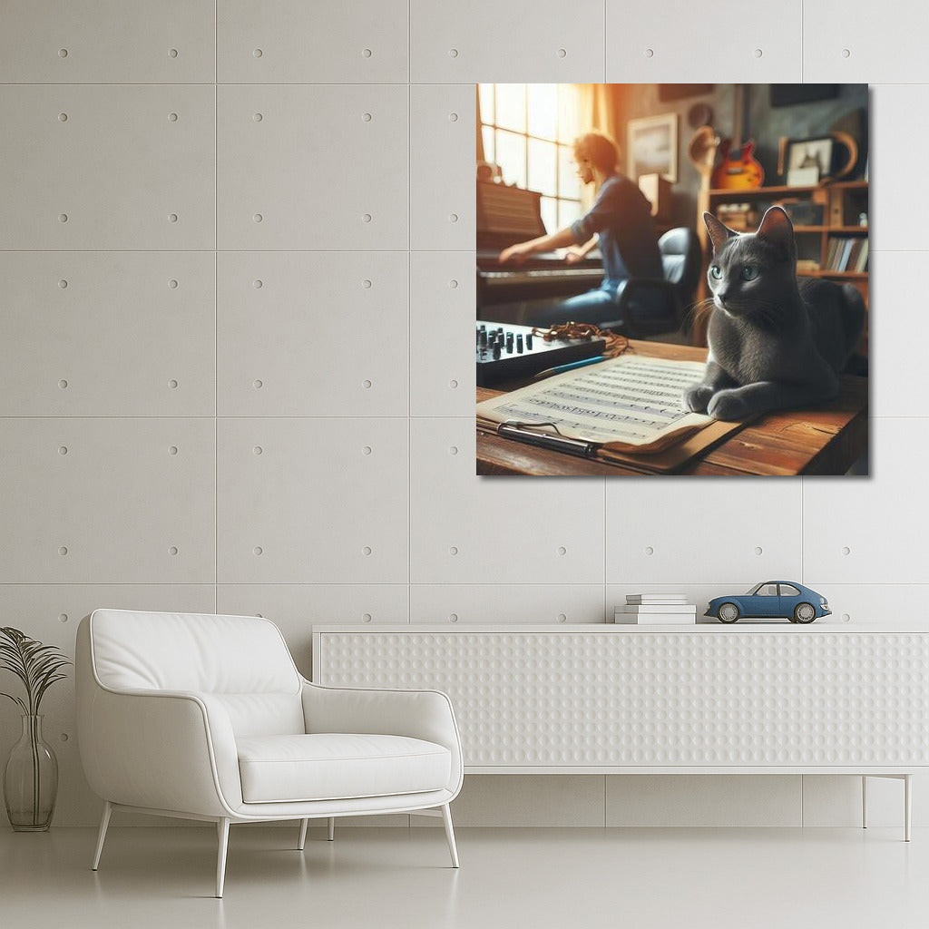 Russian Blue: Musical Harmony in the Studio
