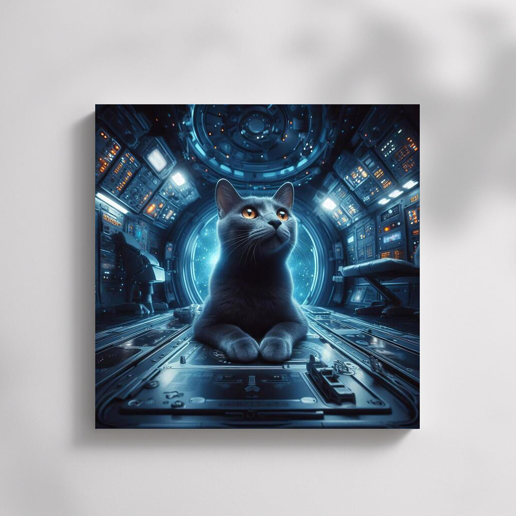 Space Odyssey with Russian Blue at Station 4: A Fantastic Voyage for Cat Lovers