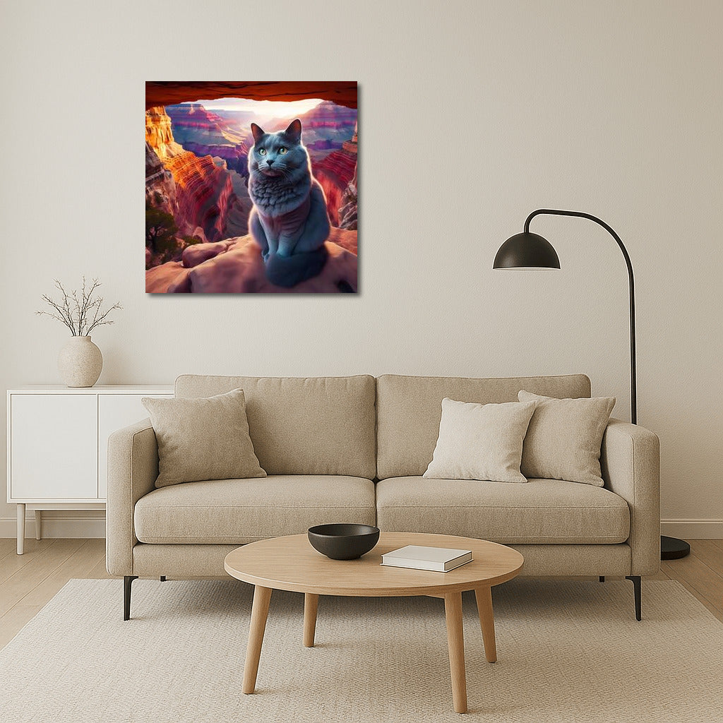 Russian Blue in the Grand Canyon: Journey Through a Rainbow of Rocks