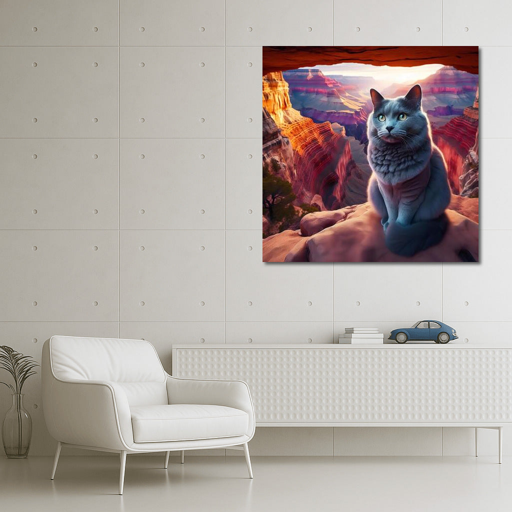 Russian Blue in the Grand Canyon: Journey Through a Rainbow of Rocks