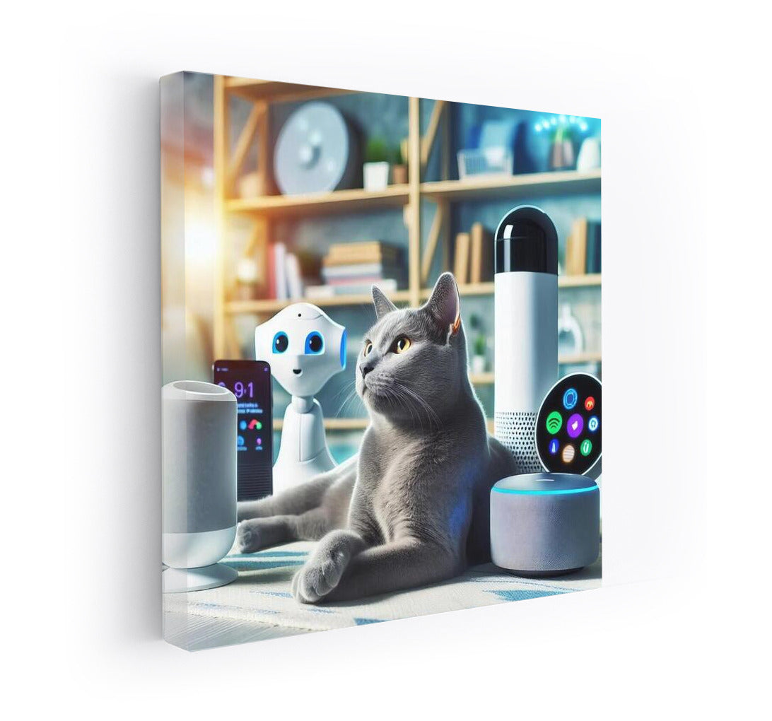 Russian Blue in Smart Home: Technology and Comfort