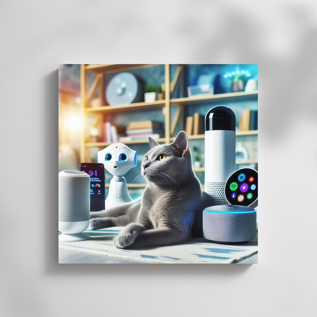 Russian Blue in Smart Home: Technology and Comfort
