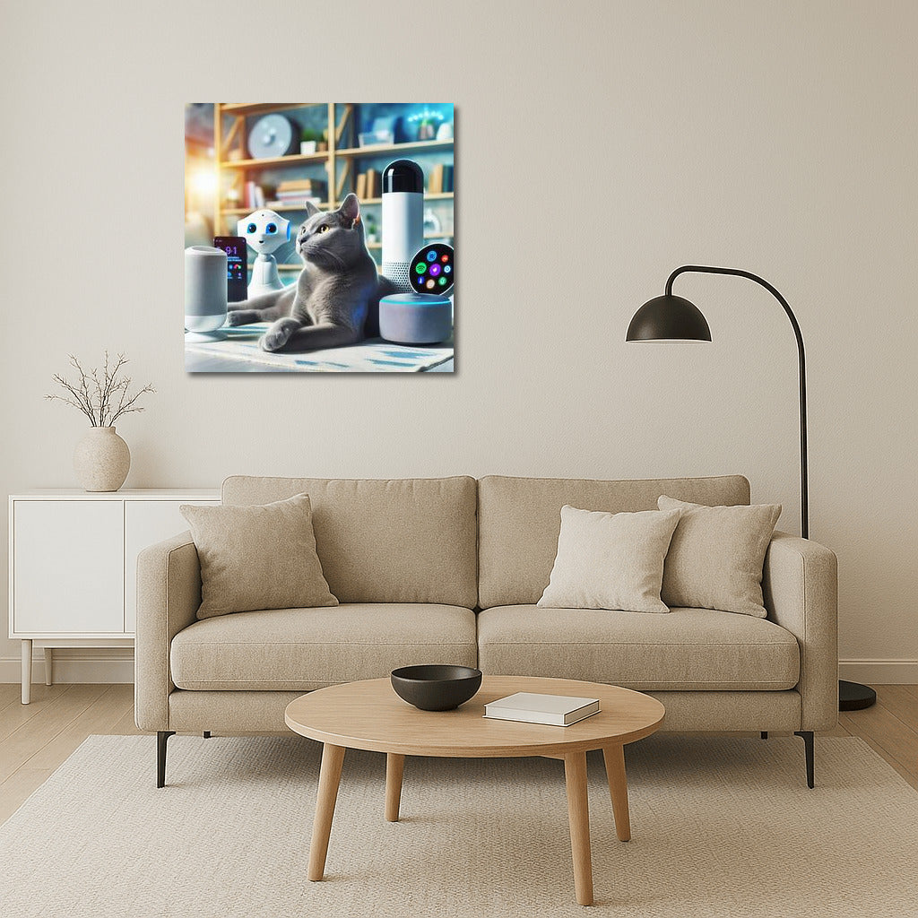 Russian Blue in Smart Home: Technology and Comfort