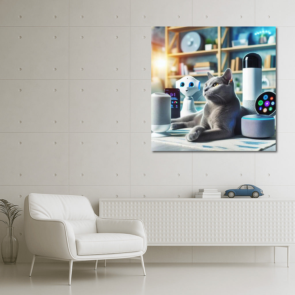 Russian Blue in Smart Home: Technology and Comfort