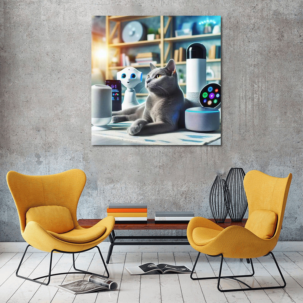 Russian Blue in Smart Home: Technology and Comfort