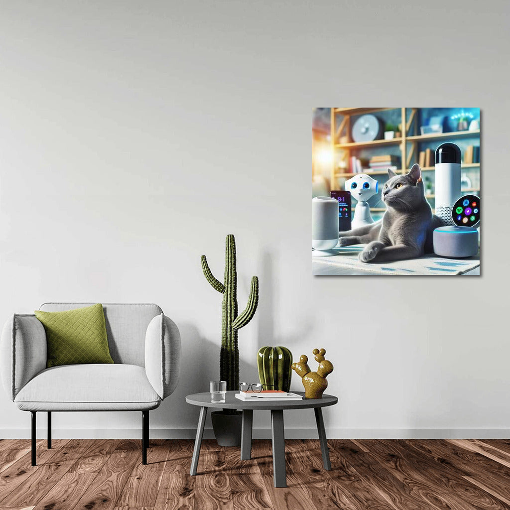 Russian Blue in Smart Home: Technology and Comfort