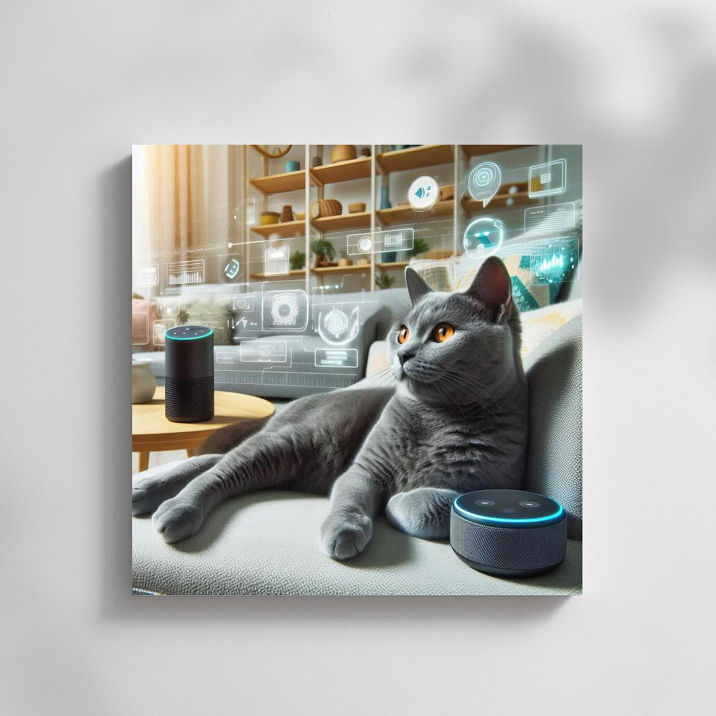 Russian Blue: Smart Home in Elegant Tones