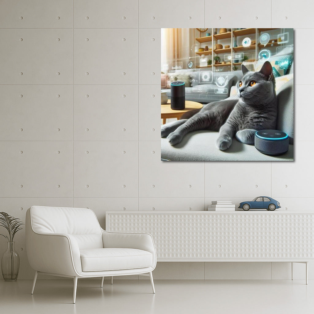Russian Blue: Smart Home in Elegant Tones