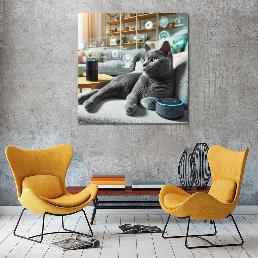 Russian Blue: Smart Home in Elegant Tones