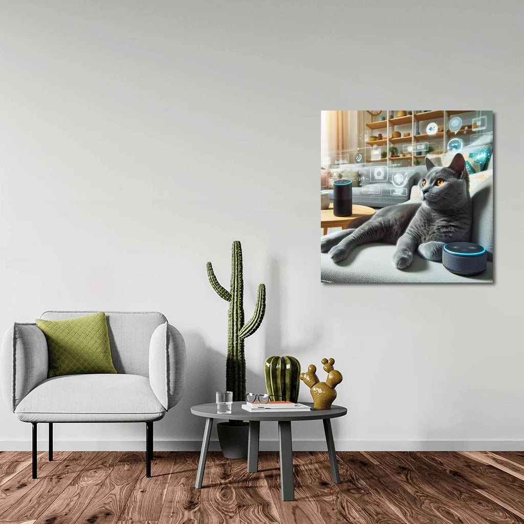 Russian Blue: Smart Home in Elegant Tones