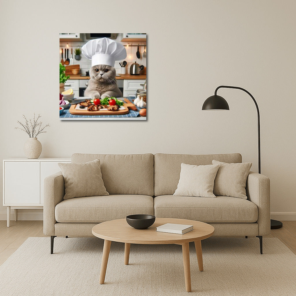Chef Scottish Fold: Culinary Adventures in the Kitchen