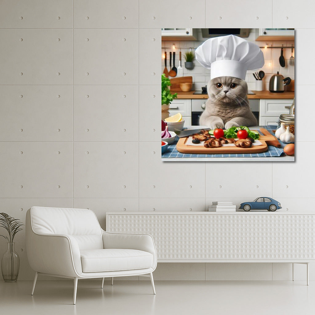 Chef Scottish Fold: Culinary Adventures in the Kitchen