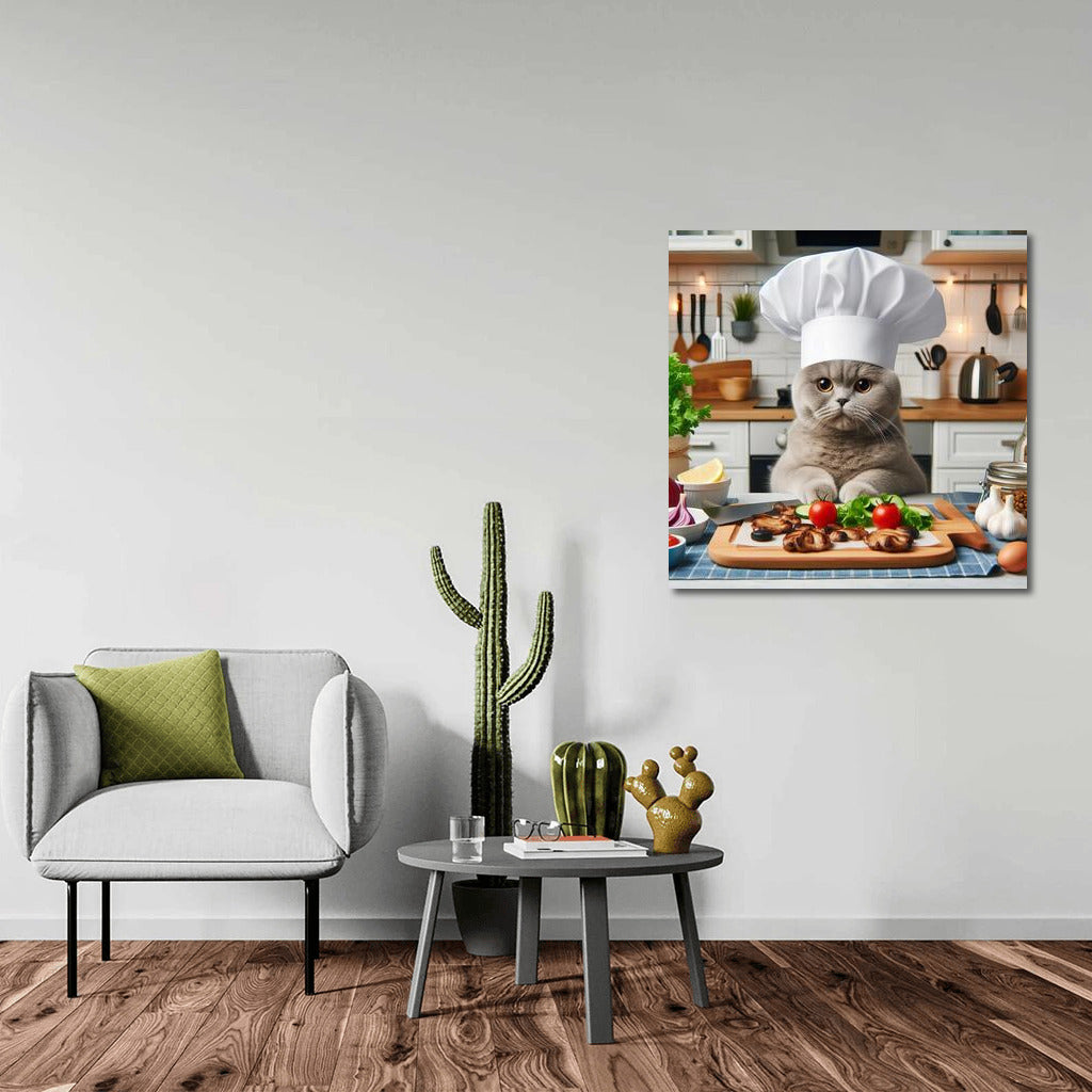 Chef Scottish Fold: Culinary Adventures in the Kitchen