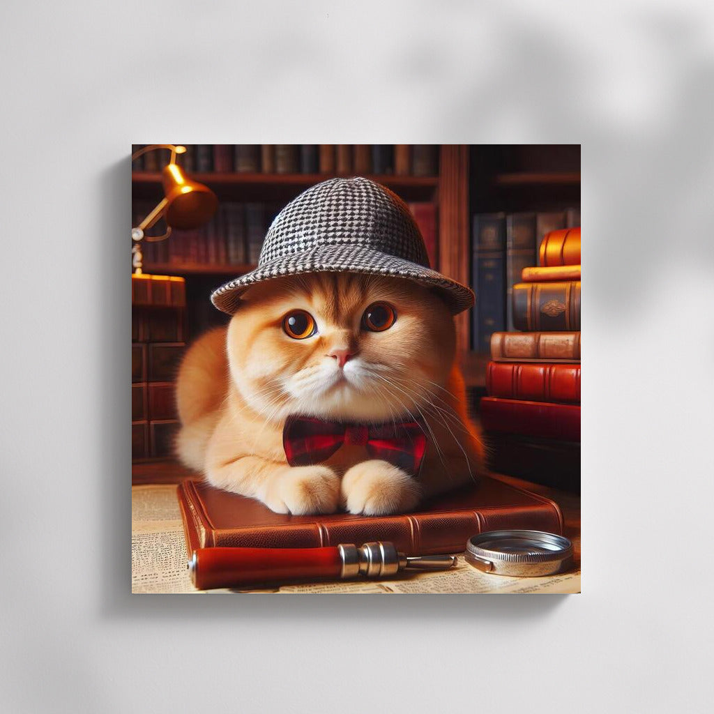 Scottish Fold Detective: Secrets and Riddles on the Wall
