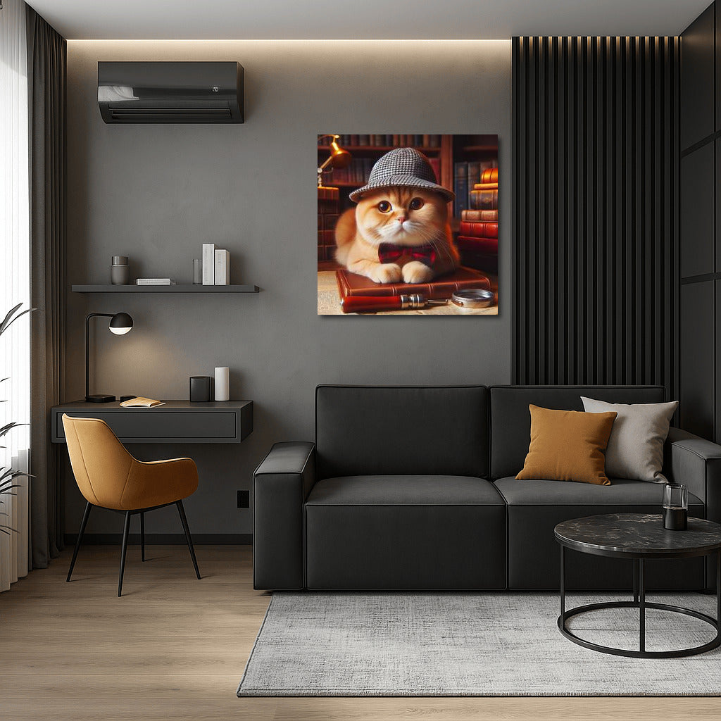 Scottish Fold Detective: Secrets and Riddles on the Wall