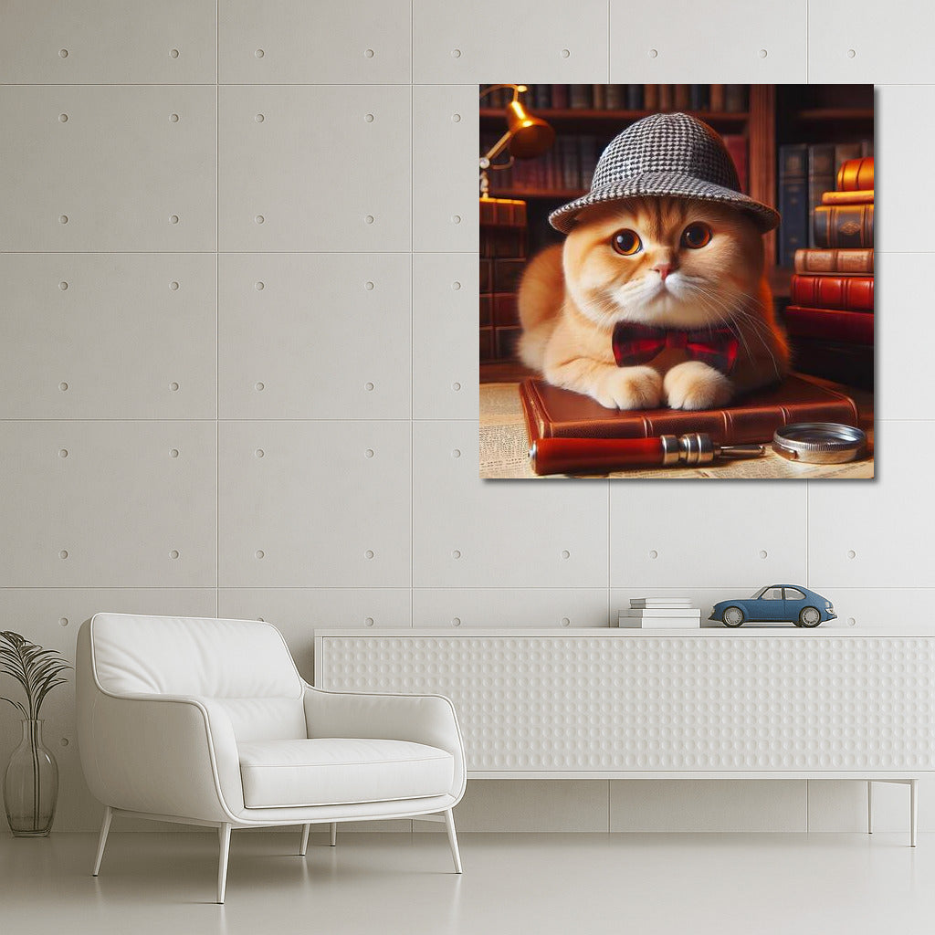 Scottish Fold Detective: Secrets and Riddles on the Wall