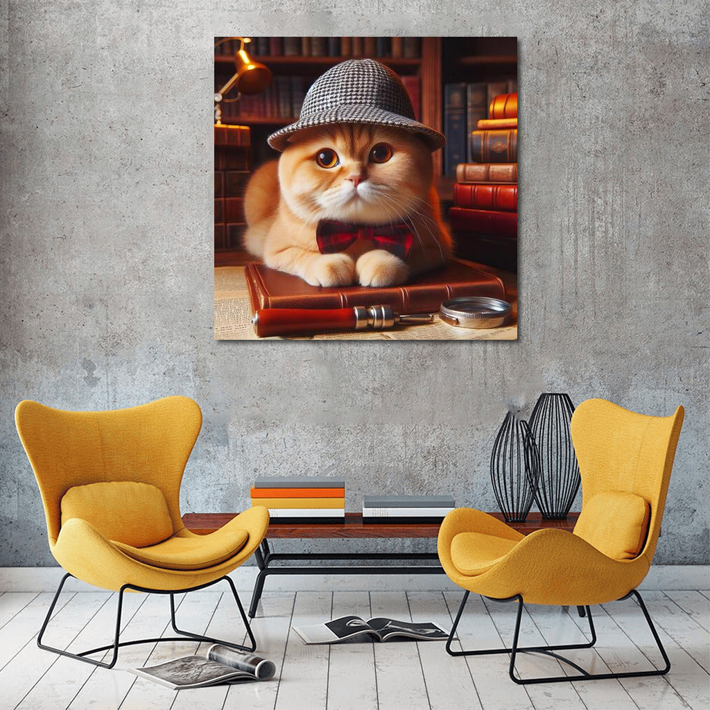 Scottish Fold Detective: Secrets and Riddles on the Wall