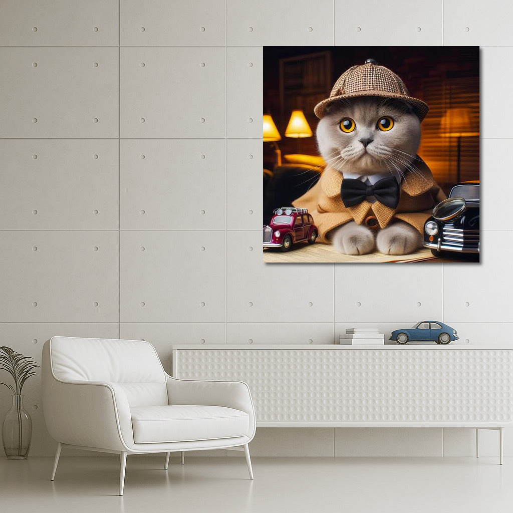 Scottish Fold Detective: Secrets and Stylish Cars