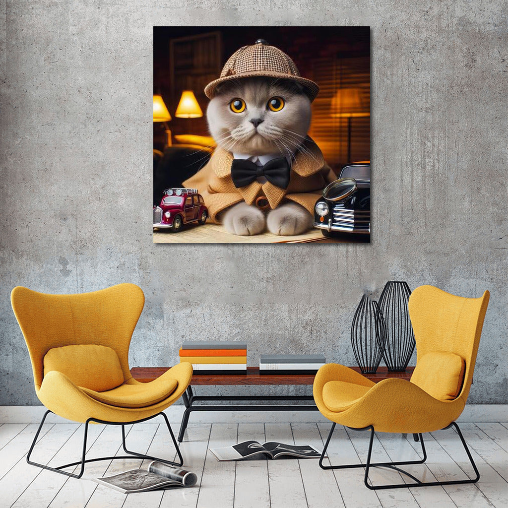 Scottish Fold Detective: Secrets and Stylish Cars