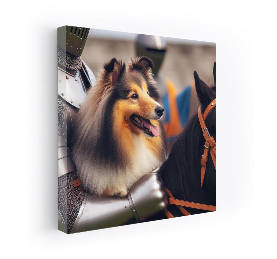 Sheltie Knight Tournament: A Medieval Adventure
