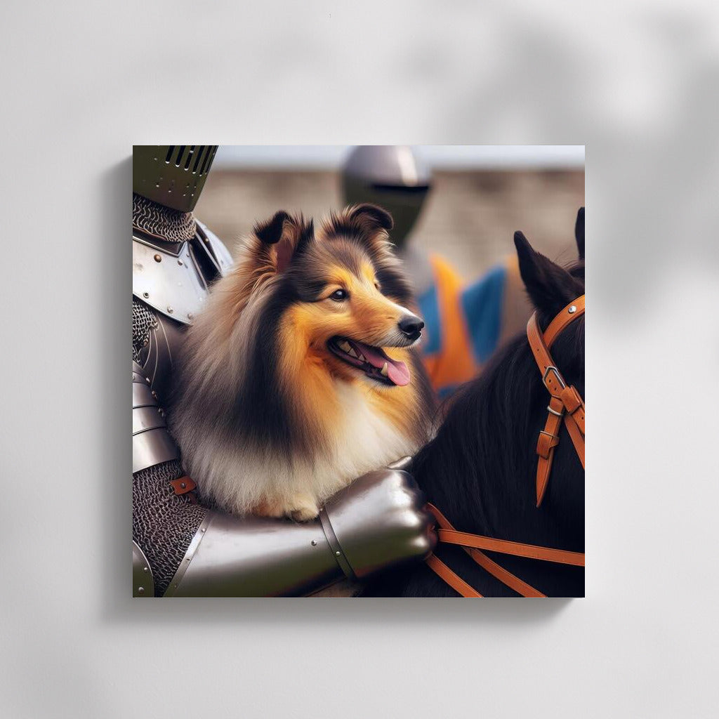 Sheltie Knight Tournament: A Medieval Adventure