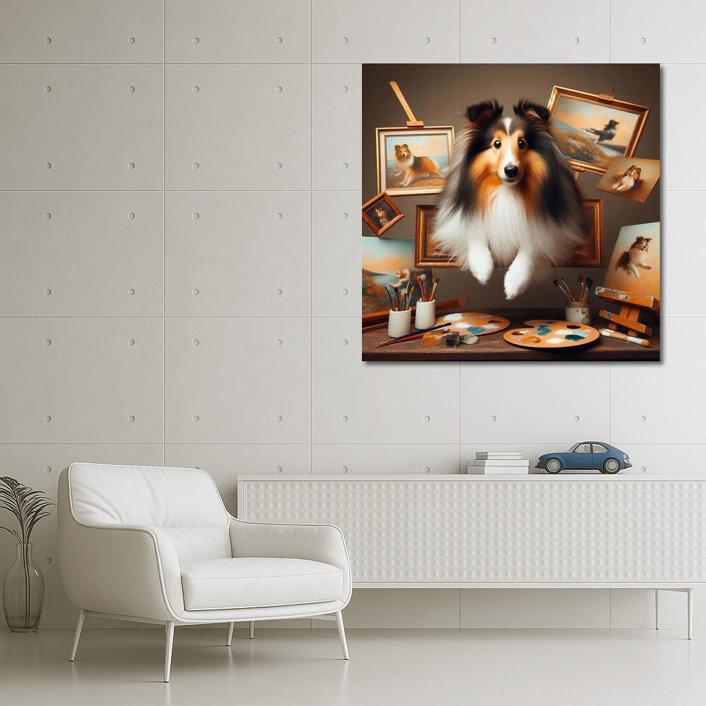 The Fabulous Shetland Sheepdog: A Leap into Fantasy Worlds