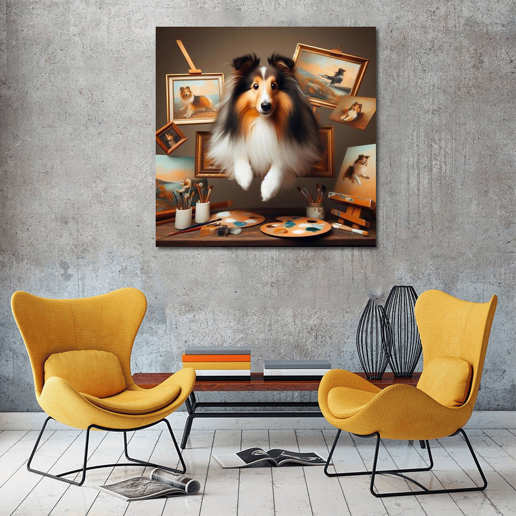 The Fabulous Shetland Sheepdog: A Leap into Fantasy Worlds
