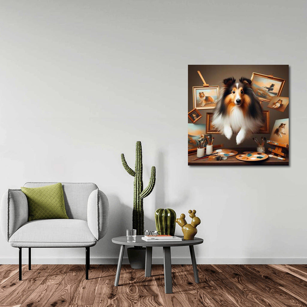 The Fabulous Shetland Sheepdog: A Leap into Fantasy Worlds